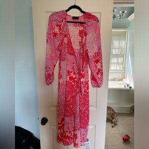 ASOS Midi Wrap Dress (Never Worn)
